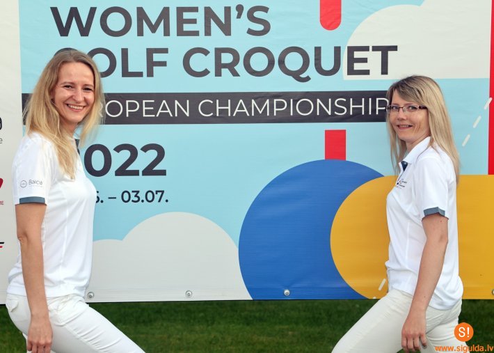 Veiksmīgi aizvadīts 1. Eiropas čempionāts golfa kroketā sievietēm