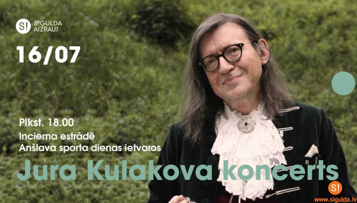Anšlava sporta dienu noslēgs ar mūziķa un komponista Jura Kulakova koncertu