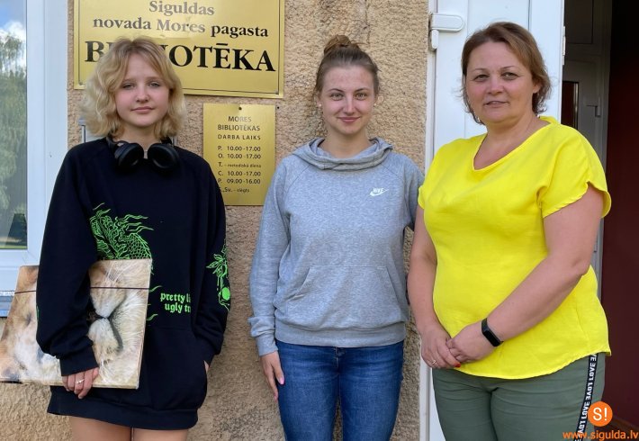 Mores Jauniešu saime iesaistās Mores pagasta svētku organizēšanā