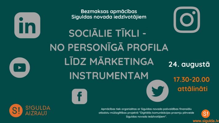 Aicina uz bezmaksas apmācību ciklā “Digitālās komunikācijas prasmes”