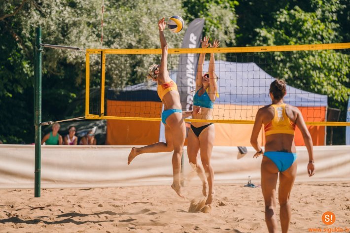 Siguldas pludmalē noslēgusies pludmales volejbola sacensību sezona