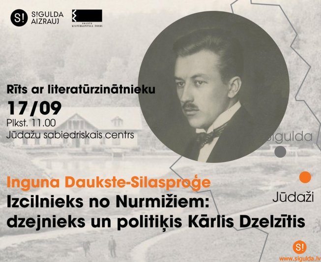Jūdažu Bibliotekā un sabiedriskajā centrā notiks “Rīts ar literatūrzinātnieku”