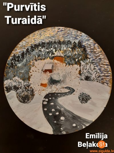 Siguldietēm lieliski panākumi mākslas konkursā