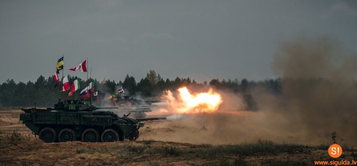 Ādažu poligonā notiks militārās mācības “Iron Spear 2022”