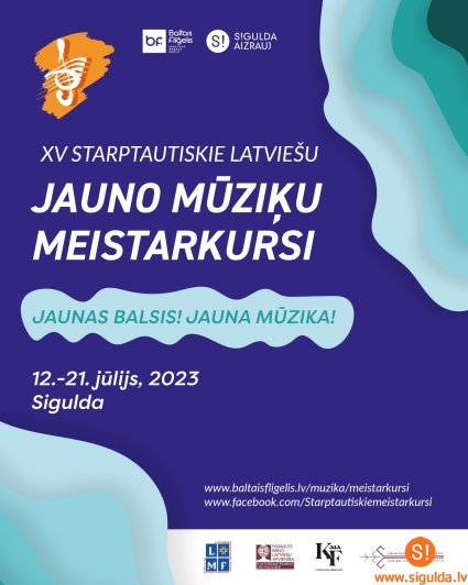 Jūlijā Siguldā norisināsies Starptautiskie latviešu jauno mūziķu meistarkursi
