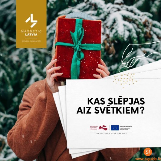 Siguldas biznesa inkubators aicina izvēlēties vietējo uzņēmēju dāvanas