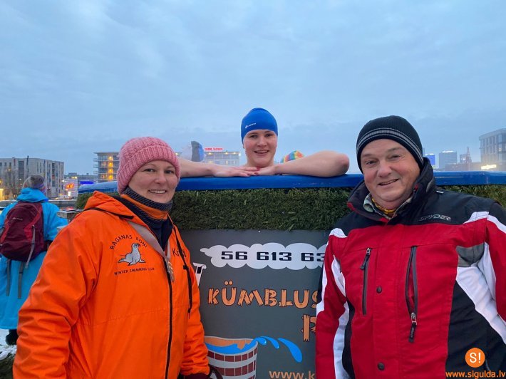 “Raganas roņiem” veiksmīgs starts Ziemas peldēšanas sacensībās