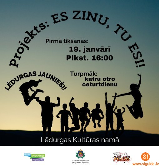 Jauniešu iniciatīvu centrs “Mērķis” Mālpilī un Lēdurgā realizēs projektu