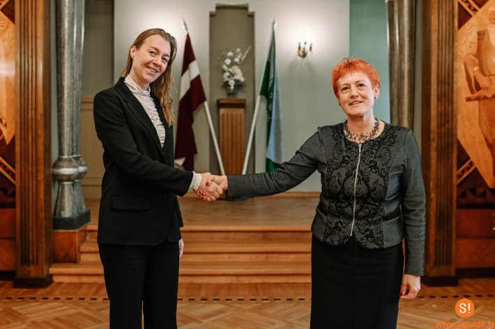 Siguldas novada pašvaldības domes priekšsēdētāja iepazīšanās vizītē uzņem Norvēģijas vēstnieci Latvijā