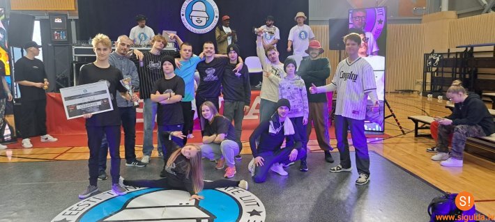 Siguldietis iegūst čempiona titulu breikā