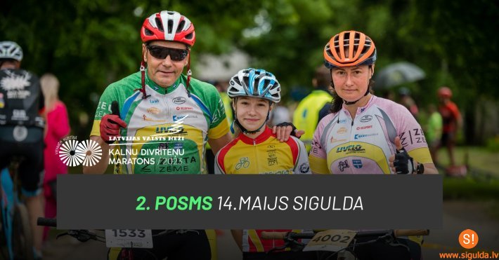 LVM MTB un Gravel maratona sezonas otrais posms 14. maijā notiks Siguldā