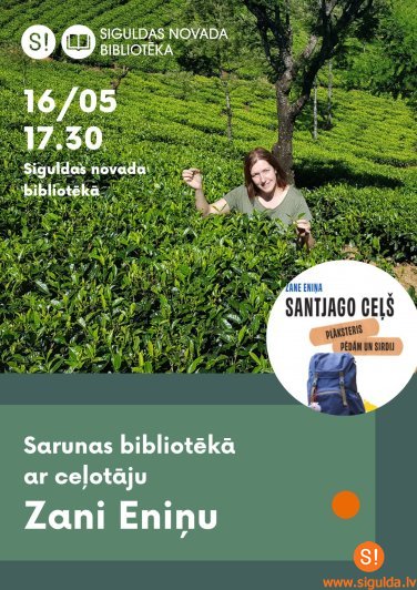 Norisināsies sarunas ar ceļotāju Zani Eniņu