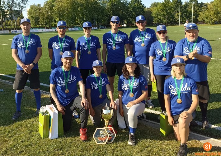 Siguldas beisbolistiem uzvara turnīrā Kauņā