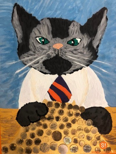 Izstāde “Mur, mur, kaķi! Mur, nauda!” Siguldas novada bibliotēkā