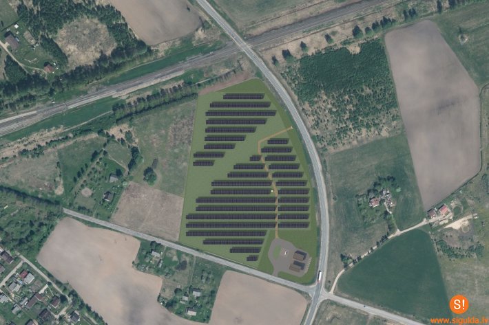 Inčukalna pagastā top līdz šim lielākā saules elektrostacija novadā