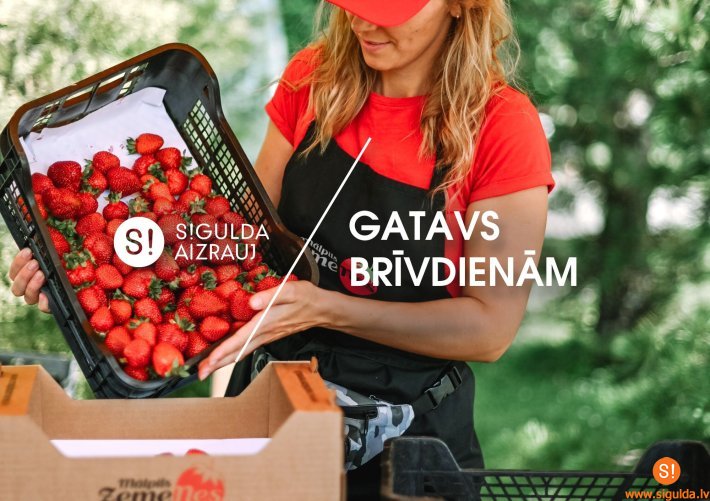 Šonedēļ Siguldas novadā: Mālpils zemeņu svētki, velotrases atklāšana Inciemā un citas norises