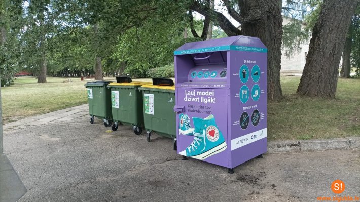 Turpina paplašināt tekstila nodošanas iespējas Siguldas novadā