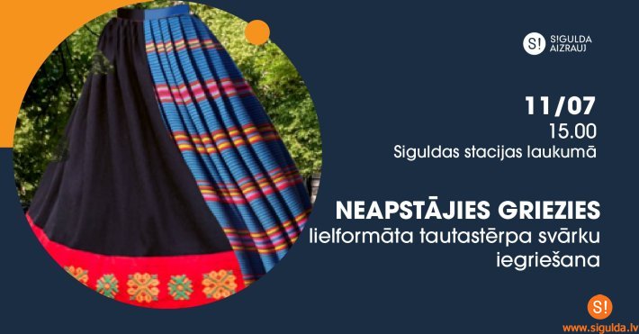 Siguldā būs iespaidīgs vides objekts “Griezies. Neapstājies”