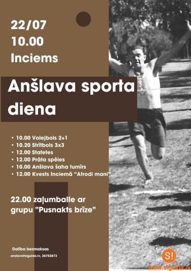 Anšlava sporta diena Inciemā