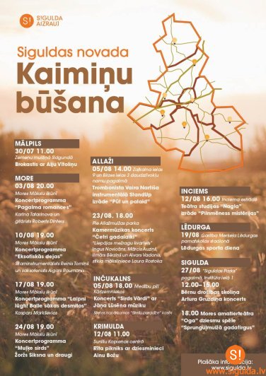 Kaimiņu būšana Siguldas novada apkaimēs