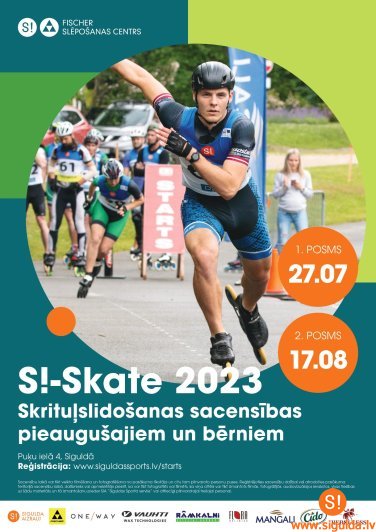 Šonedēļ tiekamies pirmajā “S!-Skate 2023” sacensību posmā
