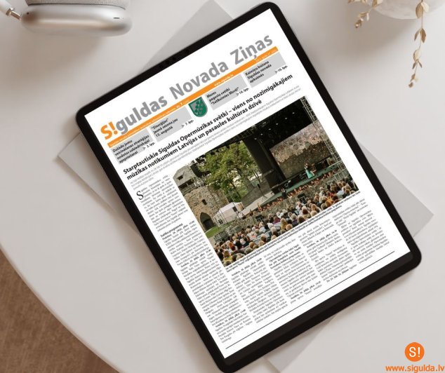Iznācis pašvaldības informatīvā izdevuma “Siguldas Novada Ziņas” jūlija numurs