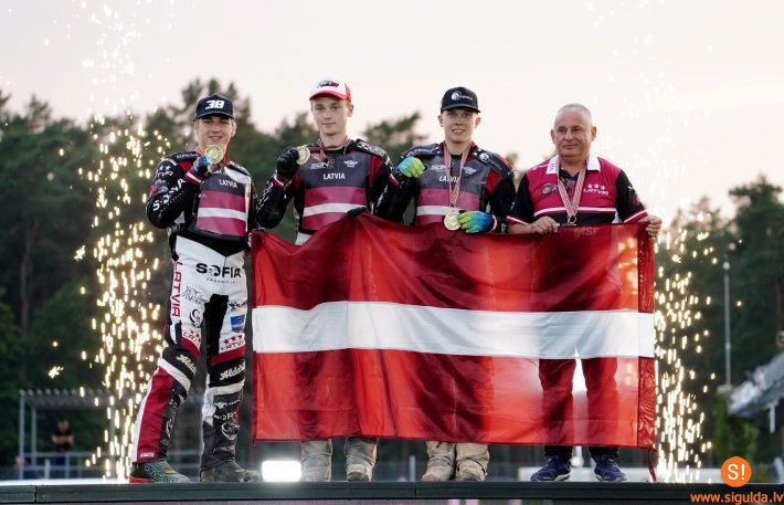 Latvijas spīdvejistiem bronzas medaļa pasaules junioru komandu čempionātā