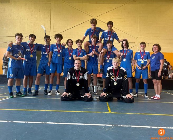 Brīvdienās noskaidroti “Siguldas kausa florbolā 2023” uzvarētāji