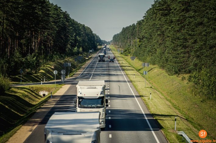 Pārbūvēts Vidzemes šosejas posms no Sēnītes līdz Siguldai
