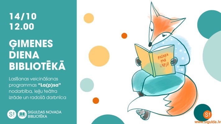 Ģimenes diena Siguldas novada bibliotēkā