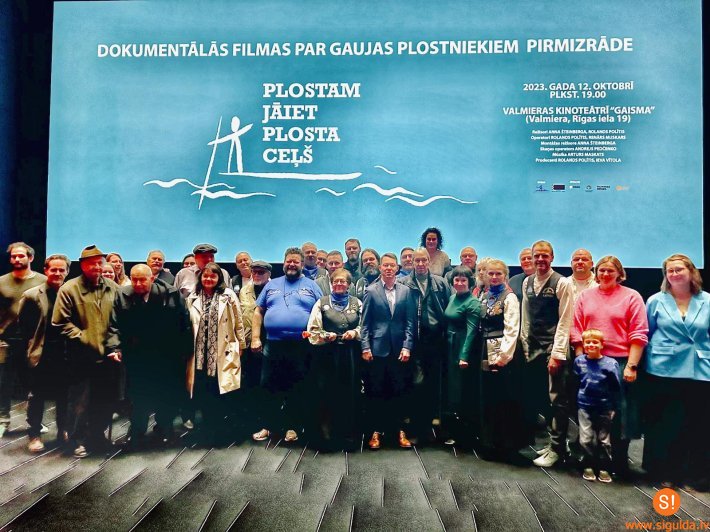 UNESCO nedēļas ietvaros iespēja noskatīties filmu par Gaujas plostniekiem