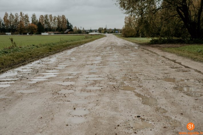 Informācija par Siguldas novada grantēto ielu un ceļu greiderēšanu pirms ziemas iestāšanās