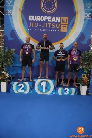 Inčukalnietim Guntim Gruzniņam panākumi džiu-džitsu Eiropas čempionātā