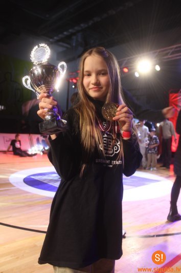 Jaunrades centra audzēkne – čempione Latvijas kausā breikingā