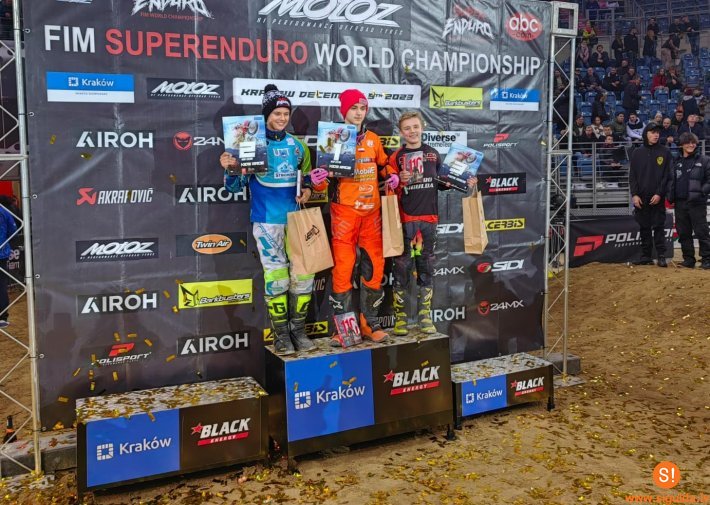 Inguss Supe izcīna 3. vietu FIM Super enduro “Kids” kausā