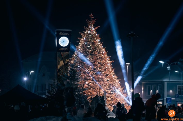 Ziemassvētku gaidīšanas norises un Jaungada pasākumi Siguldas novadā