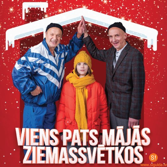 19. janvārī būs skatāma ģimenes izrāde “Viens pats mājās Ziemassvētkos”