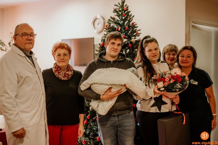 4. janvārī Siguldas slimnīcā piedzimis pirmais novadnieks