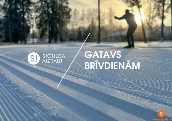 Šonedēļ Siguldas novadā: plašas slēpošanas un slidošanas iespējas, izstādes un citas norises