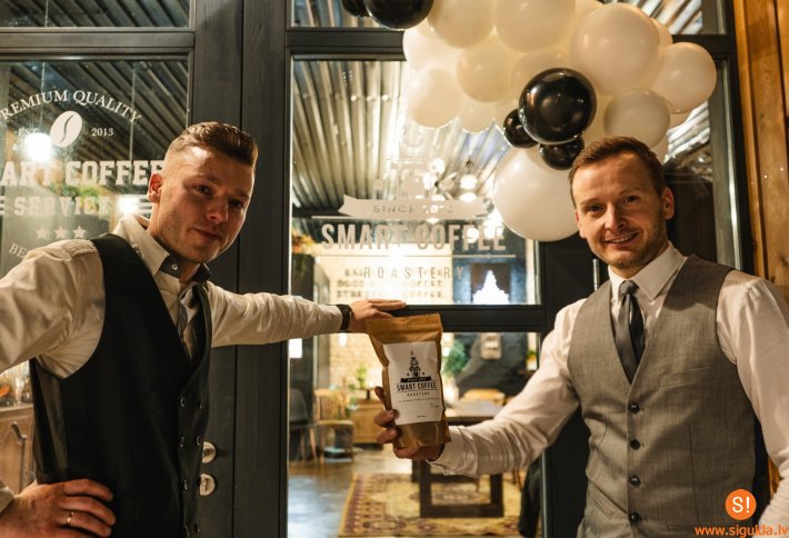 Grantu konkursa finansējumu izmanto kafijas grauzdējamā aparāta iegādei