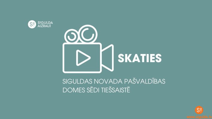 Ceturtdien, 22. februārī, notiks Siguldas novada pašvaldības domes sēde; aicinām skatīties tiešraidē