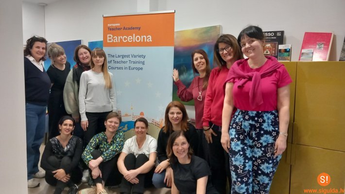Siguldas 1. pamatskolas pedagogi piedalās “Erasmus+” programmas kursos Spānijā