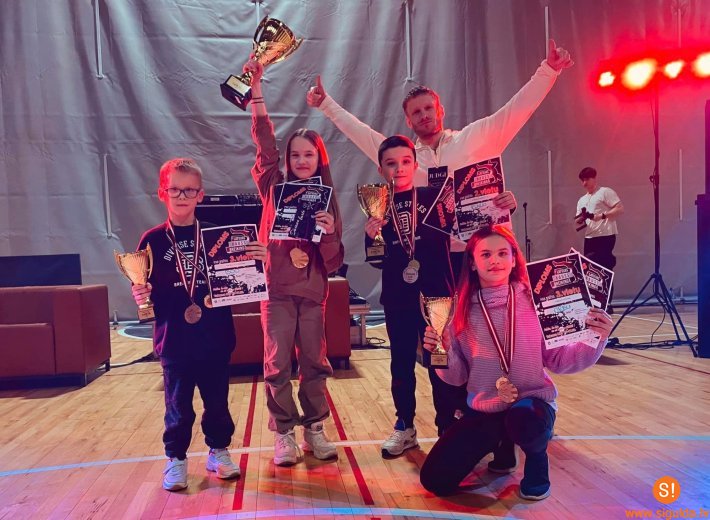 Novadniekiem teicami sasniegumi breikinga sacensībās