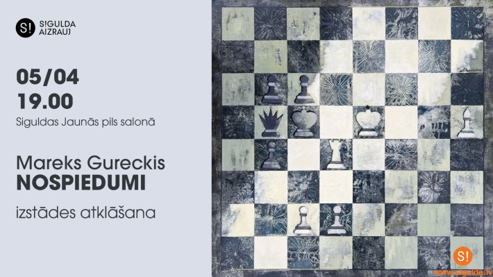 5. aprīlī notiks Mareka Gurecka izstādes “Nospiedumi” atklāšana