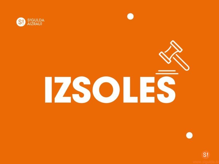 Informācija par pašvaldības organizētajām nekustamo īpašumu izsolēm