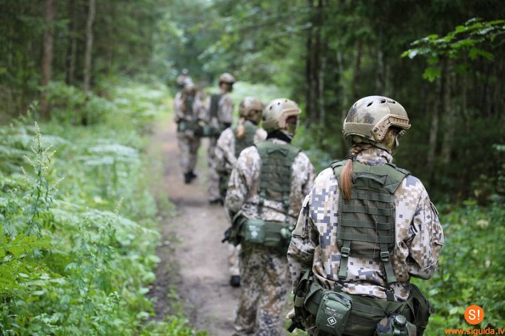 Mālpilī notiek jaunsargu instruktoru apmācības