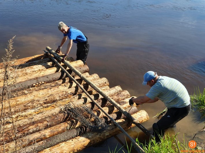 1. septembrī notiks Gaujas plosta siešanas meistarklase