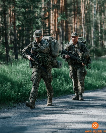Mehanizētās kājnieku brigādes karavīru maršs vedīs caur Siguldas novadu
