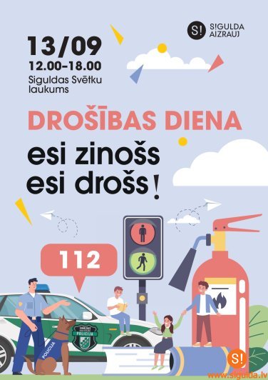 Septembrī bērniem un jauniešiem notiks pasākums “Esi zinošs, esi drošs!”