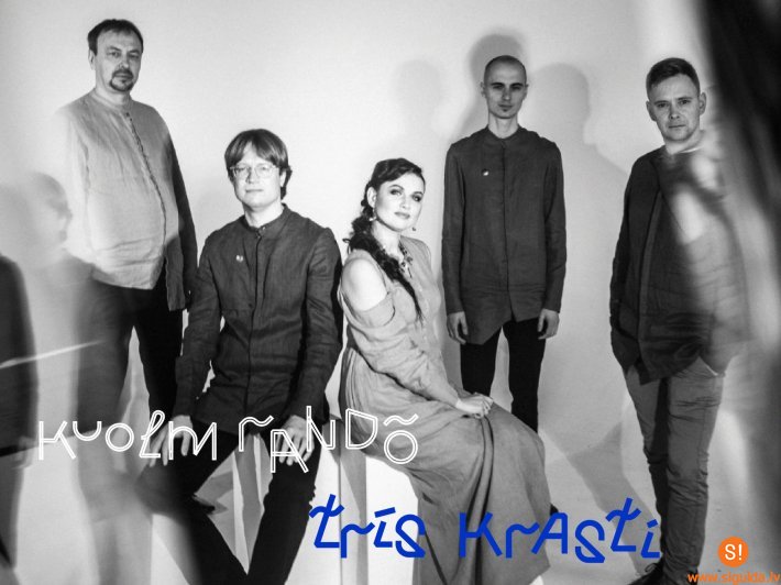 Izskanēs mūsdienu lībiešu projekta “Kuolm Randõ/Trīs Krasti” koncerts